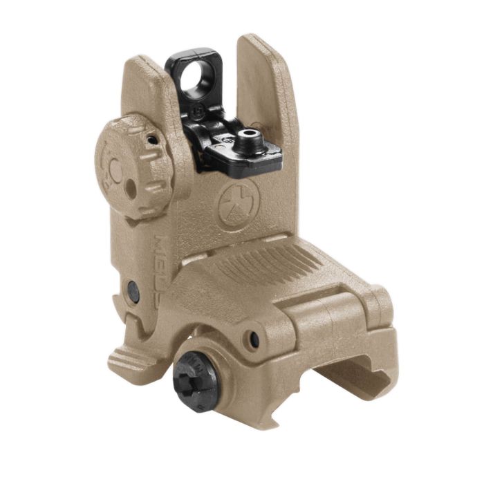 Цілик складаний Magpul MBUS® Sight – Rear MAG248-FDE