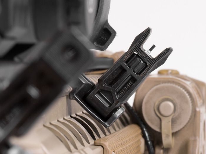 Мушка складана бокова Magpul MBUS Pro Offset Sight Front Black