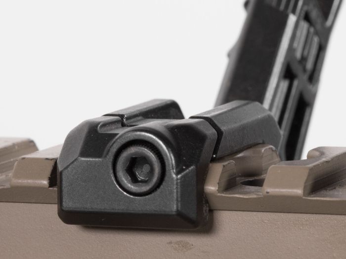 Мушка складана бокова Magpul MBUS Pro Offset Sight Front Black