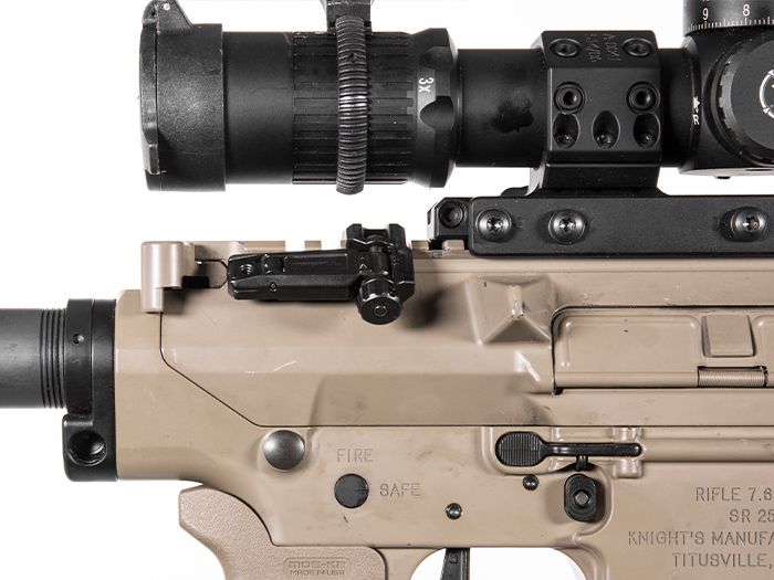 Цілик складаний боковий Magpul MBUS Pro Offset Sight Rear Black