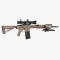 Цілик складаний боковий Magpul MBUS Pro Offset Sight Rear Black