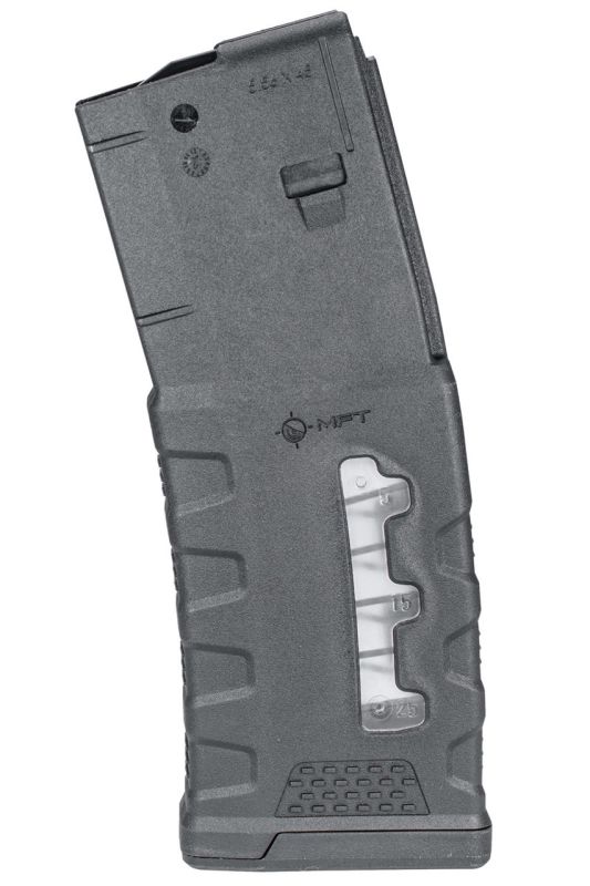 Магазин MFT Extreme Duty Window Mag AR15 на 30 патронів .223 Rem з вікном Black EXDPM556-W