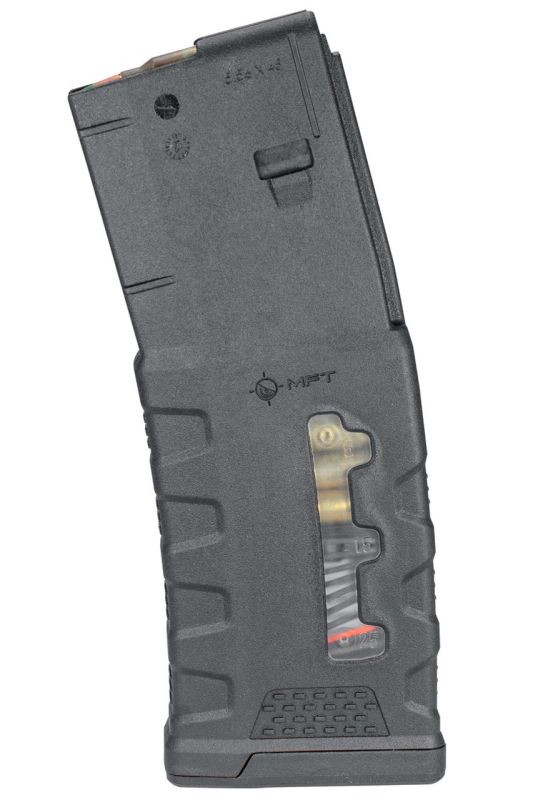 Магазин MFT Extreme Duty Window Mag AR15 на 30 патронів .223 Rem з вікном Black EXDPM556-W