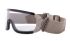 Маска захисна ESS Jumpmaster Desert Tan Clear EE7035-04