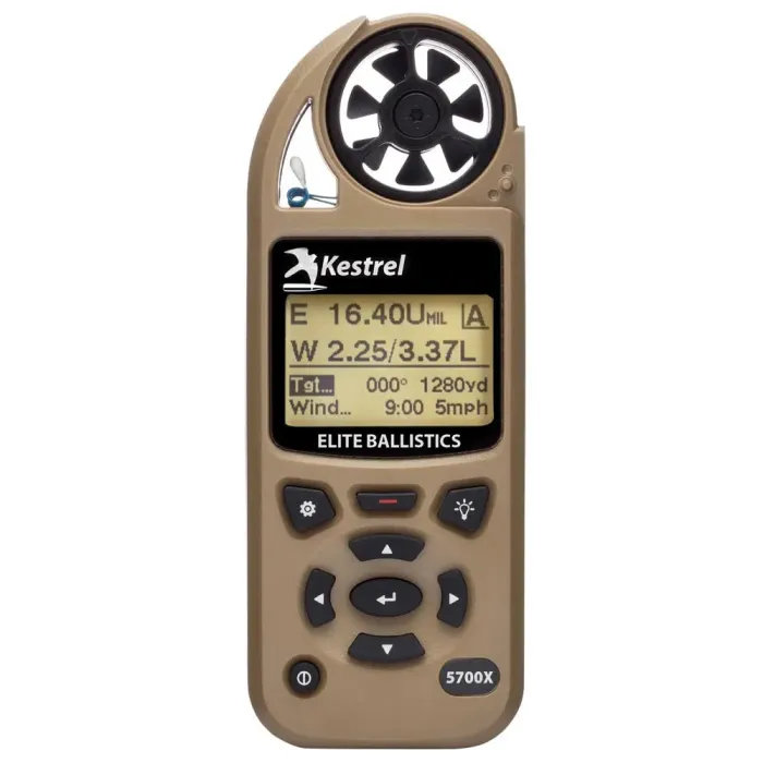 Метеостанція Kestrel 5700X Elite з функцією Link та Applied Ballistics Tan
