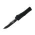 Ніж складаний автоматичний Microtech Combat Troodon S/E Gen III Tactical Standard Black (1143-1T)
