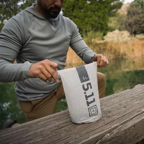 Мішок водонепроникний 5.11 Tactical Ultralight Dry Bag 5L Cinder