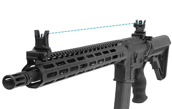 Цілик складаний Leapers UTG AR15 MNT-955