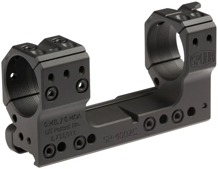 Моноблок Spuhr SP-4002C d-34 мм 0 MOA High Picatinny