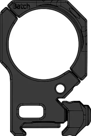 Моноблок Spuhr SP-4602C d-34 мм High 6 MIL/20.6 MOA Picatinny