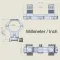 Моноблок Vector Optics 34 мм високий 20 MOA SCTM-58