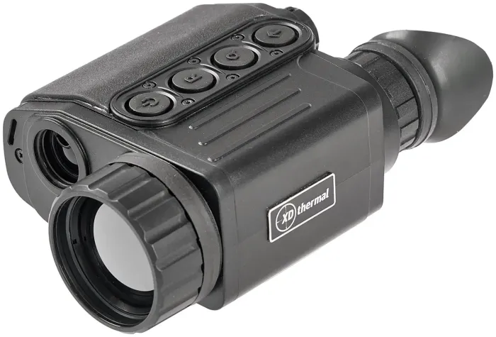Монокуляр тепловізійний XD Precision Thermal LRF S 2.6x-10.4x 384x288@17μm, далекомір - 1200 м