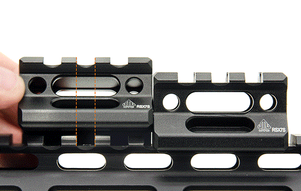 Компенсатор висоти UTG UNIVERSAL Leapers Weaver/Picatinny L 40 мм H 19 мм