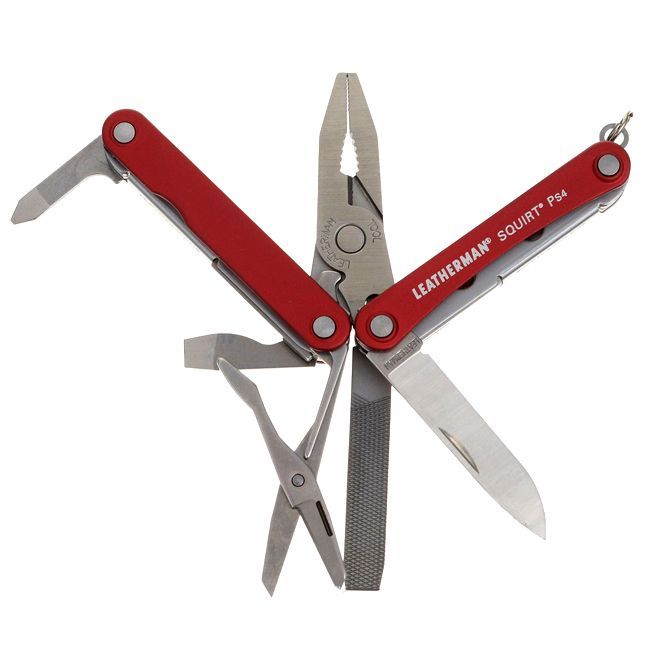 Мультиінструмент Leatherman Squirt PS4 Red 831227