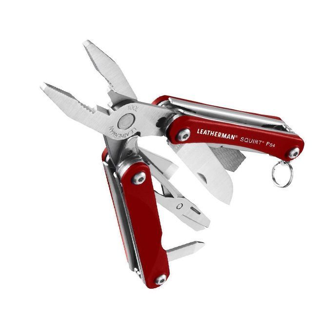 Мультиінструмент Leatherman Squirt PS4 Red 831227