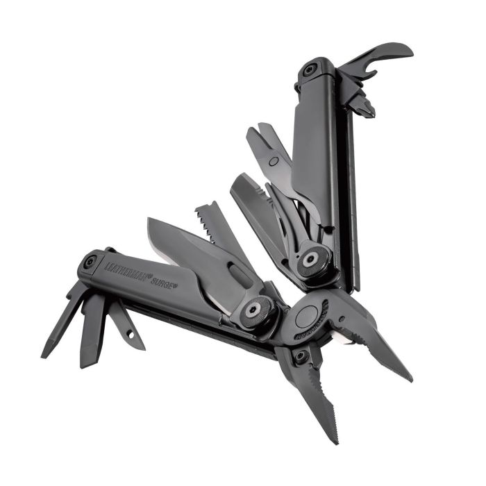 Мультитул Leatherman Surge Black 831333 нейлоновий чохол MOLLE