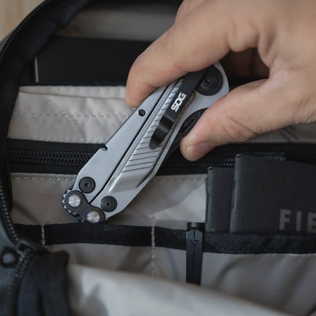 Мультитул SOG Flash MT Silver Black