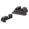Мушка + цілик Trijicon DI Set Green для пістолетів Glock 9mm/.40 (крім MOS) GL801-C-601102