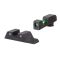 Мушка + цілик Trijicon DI Set Green для пістолетів Glock 9mm/.40 (крім MOS) GL801-C-601102