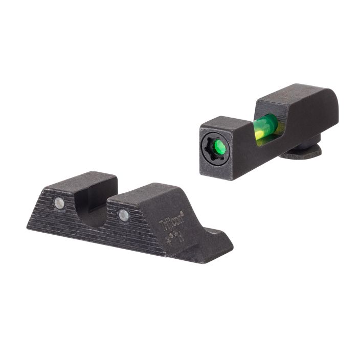 Мушка + цілик Trijicon DI Set Green для пістолетів Glock 9mm/.40 (крім MOS) GL801-C-601102