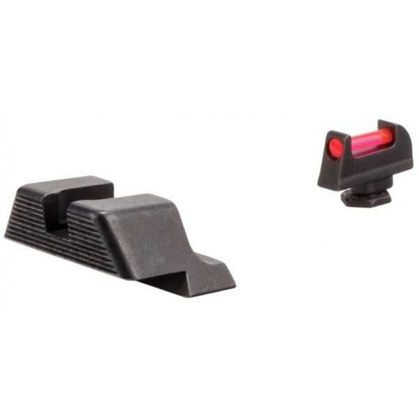 Мушка + цілик Trijicon Fiber Set Red для пістолетів Glock 9mm/.40 (крім MOS) GL701-C-601023