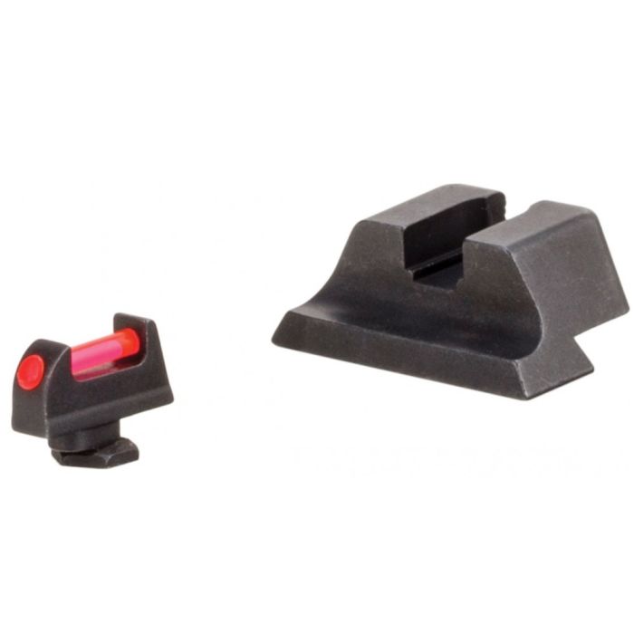 Мушка + цілик Trijicon Fiber Set Red для пістолетів Glock 9mm/.40 (крім MOS) GL701-C-601023