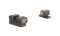 Мушка + цілик Trijicon HD Set Orange для пістолетів FN 509 FN104-C-600992