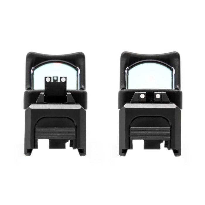 Мушка та цілик складані KNS Precision SwitchSight для Glock