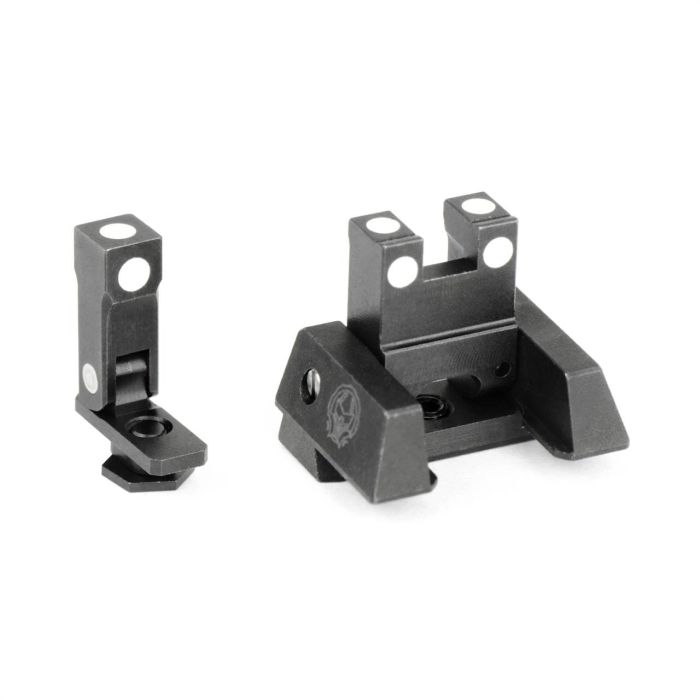 Мушка та цілик складані KNS Precision SwitchSight для Glock