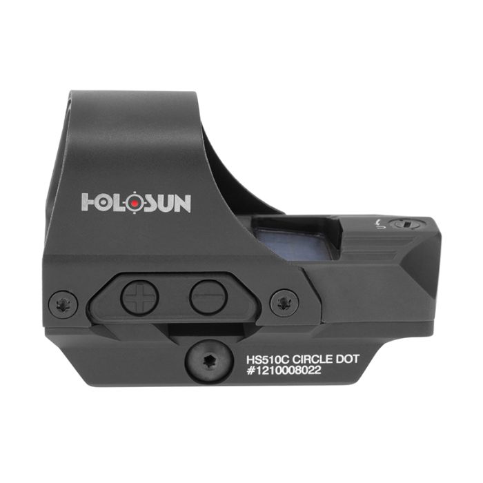 Коліматорний приціл Holosun Open Reflex HS510C з сонячною батареєю