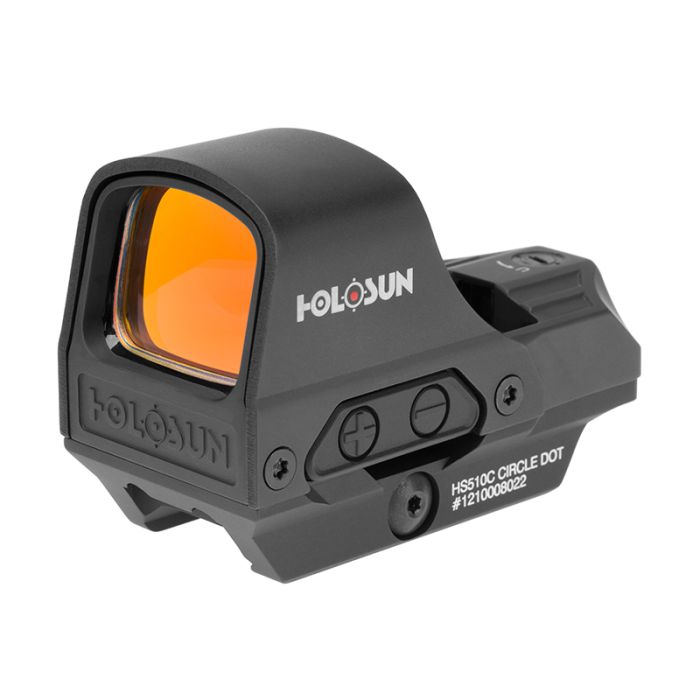 Коліматорний приціл Holosun Open Reflex HS510C з сонячною батареєю