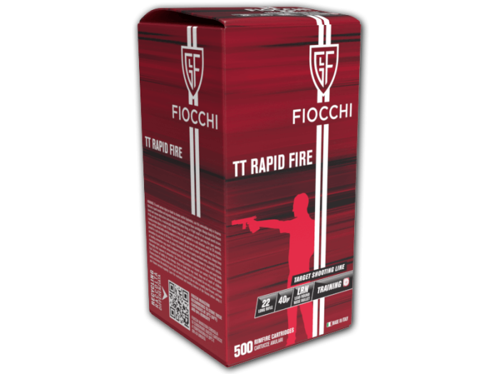 Набій нарізний  Fiocchi кал. 22 LR TT RAPID FIRE 40gr  (302608)