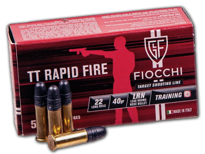 Набій нарізний  Fiocchi кал. 22 LR TT RAPID FIRE 40gr  (302608)
