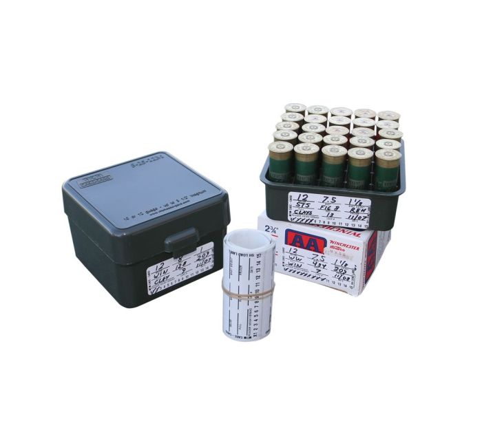 Набір наліпок Shotshell Load Labels для кейсів MTM 50 шт