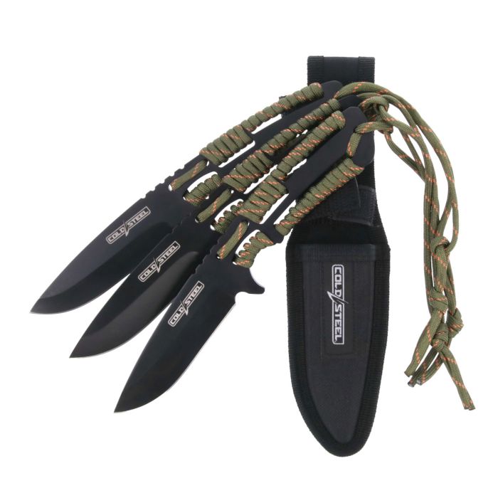 Набір ножів Cold Steel Throwing Set Paracord Handle TH-44KVD3PK
