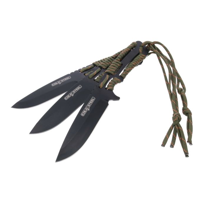 Набір ножів Cold Steel Throwing Set Paracord Handle TH-44KVD3PK