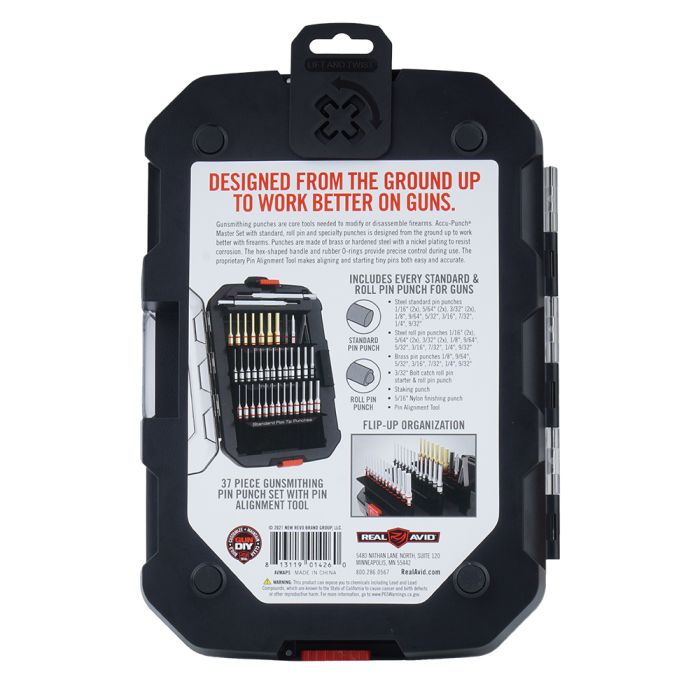 Набір виколоток Real Avid Accu-Punch Master Set AVMAPS
