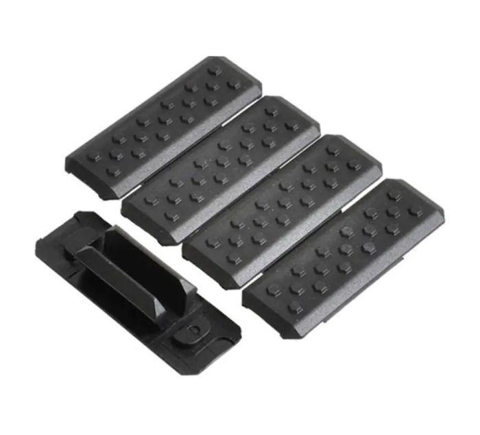Накладки на цівку Strike industries M-LOK-Cover-V1 Black 5 шт