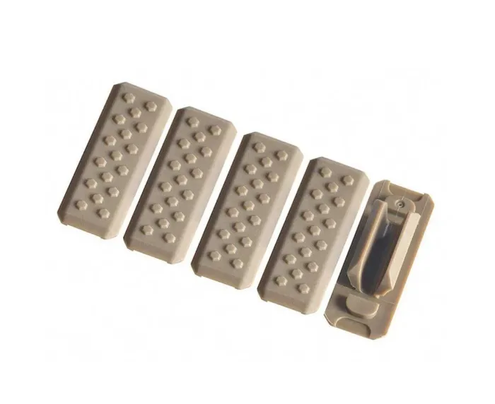 Накладки на цівку Strike industries M-LOK-Cover-V1 FDE 5 шт