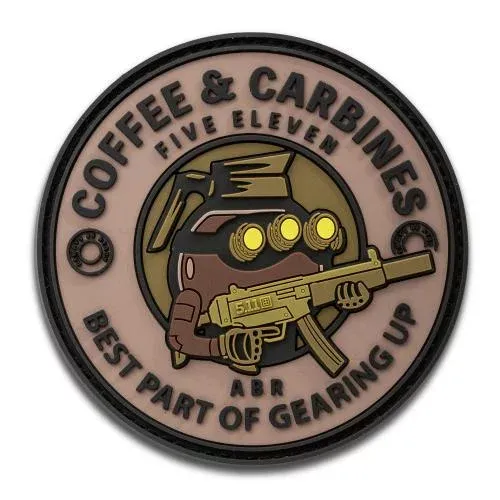 Нашивка 5.11 Tactical Coffee & Carbines Patch