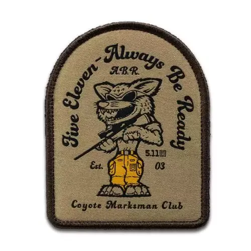 Нашивка 5.11 Tactical Coyote Hunter Patch 92459-120