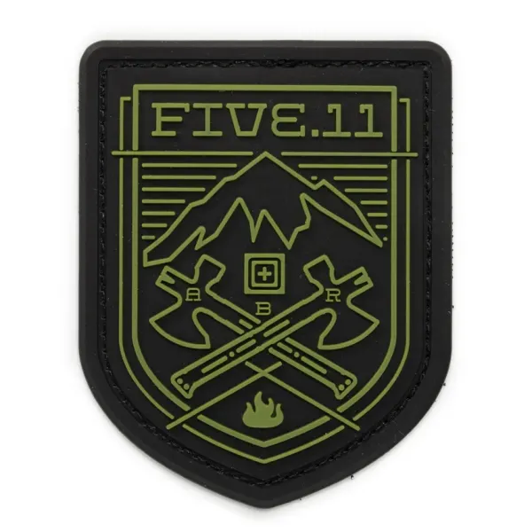 Нашивка 5.11 Tactical Cross Axe Mountain Patch 82004-019