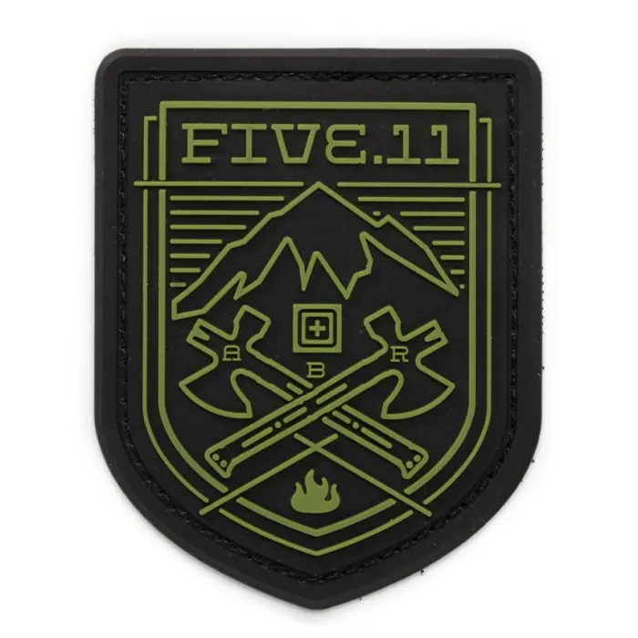 Нашивка 5.11 Tactical Cross Axe Mountain Patch 82004-019
