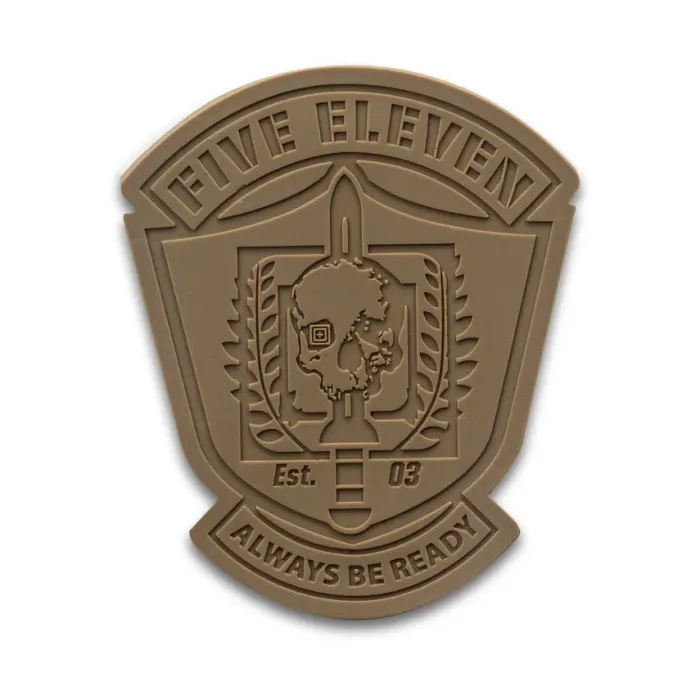 Нашивка 5.11 Tactical Gladius Skull Desert Patch