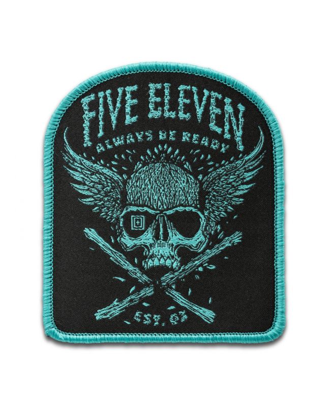 Нашивка 5.11 Tactical Nature Skull Patch Black
