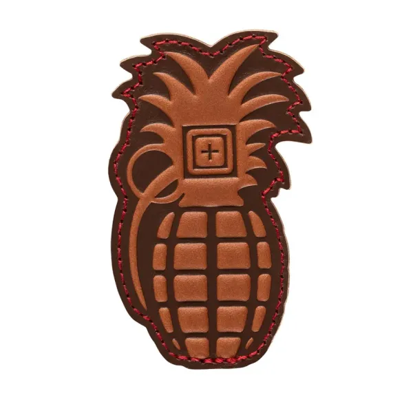 Нашивка 5.11 Tactical Pineapple Grenade Leather Patch 82084-108