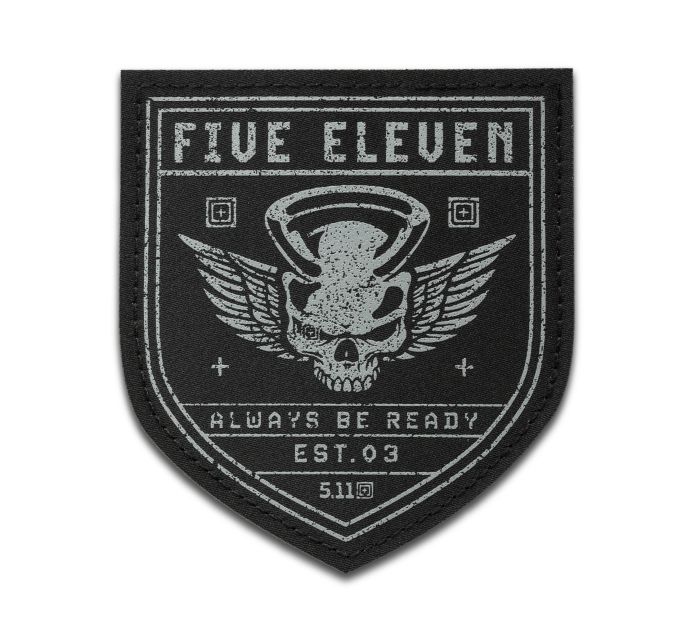 Нашивка 5.11 Tactical PT-R Kettle Skull Patch