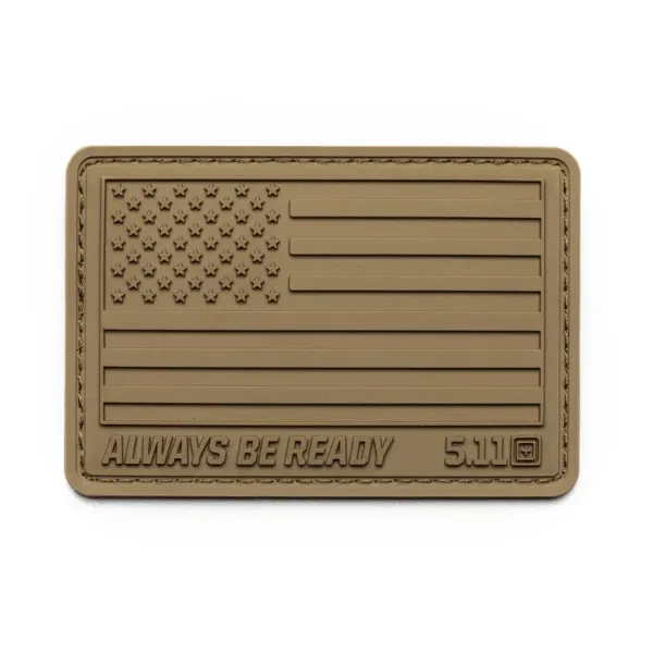 Нашивка 5.11 Tactical USA Flag Desert Patch