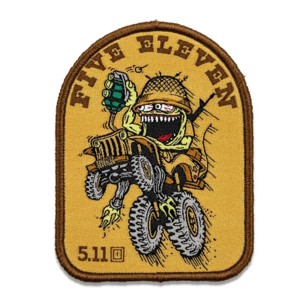 Нашивка 5.11 Tactical Wild Willy Grenade Patch 92180-055