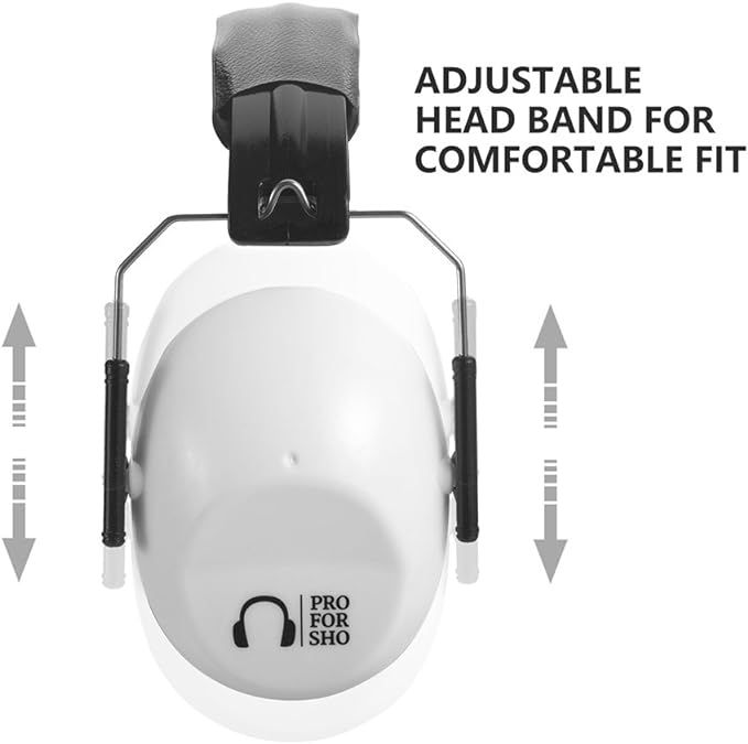 Навушники пасивні Pro For Sho 34dB Shooting Ear Protection White